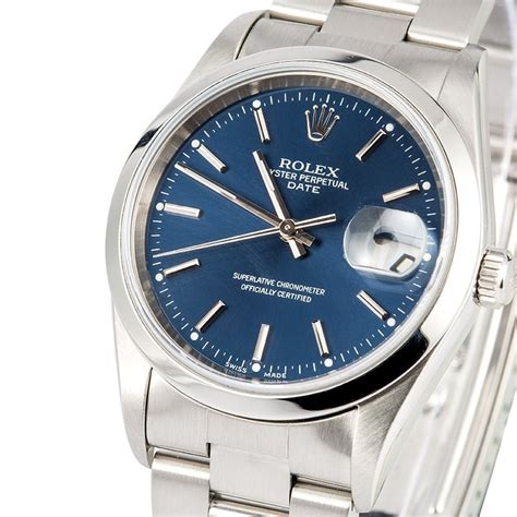 rolex date model 15200|rolex 15200 blue dial.